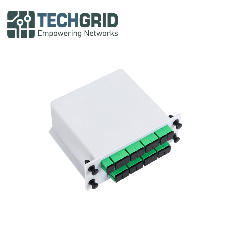 Divisor PLC de Fibra Óptica 1×16 SC/APC – Módulo Cassette para Redes FTTH y LAN