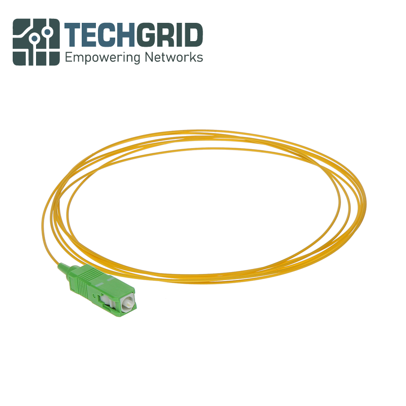 Pigtail de Fibra Óptica Monomodo SC/APC – 1 Metro