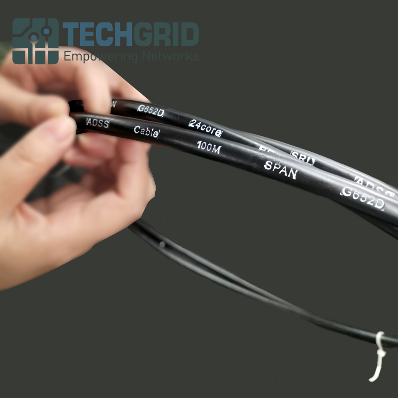 Cable ADSS 24 Núcleos G652D | 2 KM de Alto Rendimiento