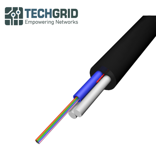 Cable ASU G652D de 12 Núcleos – Rollo de 2,000 metros