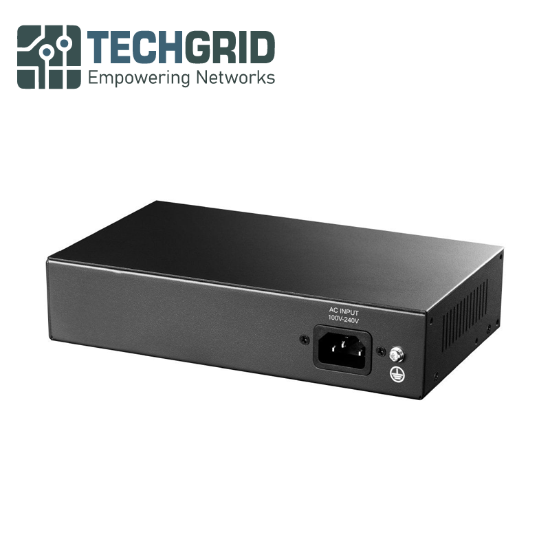 CUDY GS1010PS2 — Switch Gigabit PoE+ 8 Puertos + 2 Uplink GbE + 2 SFP | 120W